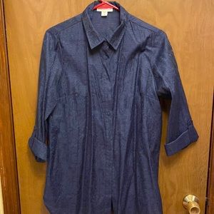 Woman’s Coldwater Creek Sheer Blouse